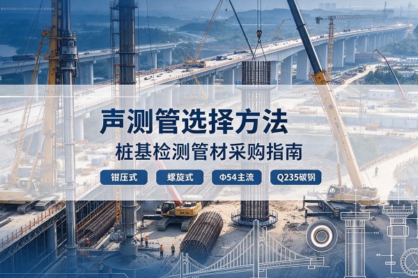 遂宁声测管选型标准