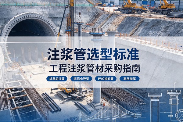 遂宁注浆管选型标准