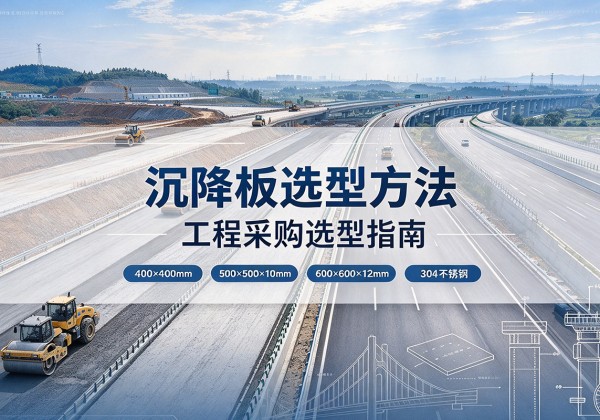 遂宁沉降板选择方法