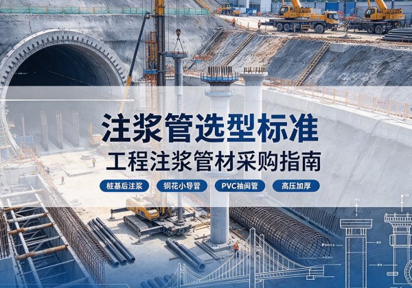 遂宁注浆管选型标准